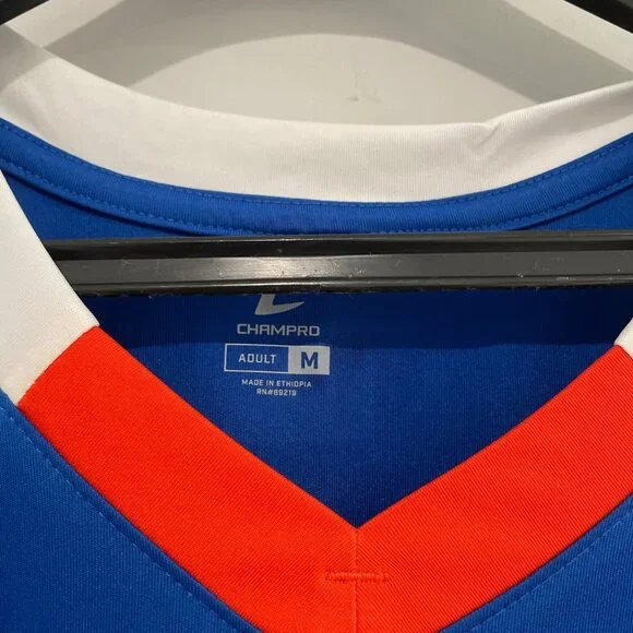 New York Knicks Blue w/ Orange NBA Jersey Size M - Picture 6 of 13